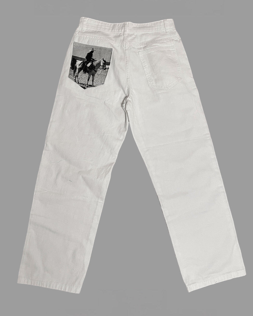 white rider jeans